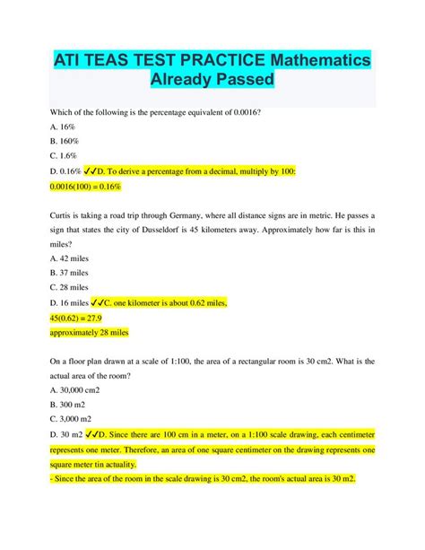 is the teas practice test harder than the real test|guarantee to pass teas test.